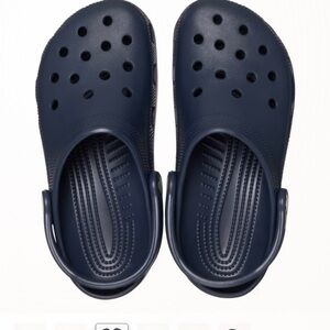 CROCS Navy Slip-On Loafers